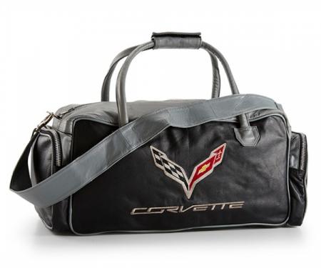 Corvette C7 Duffle Bag - Black/Gray