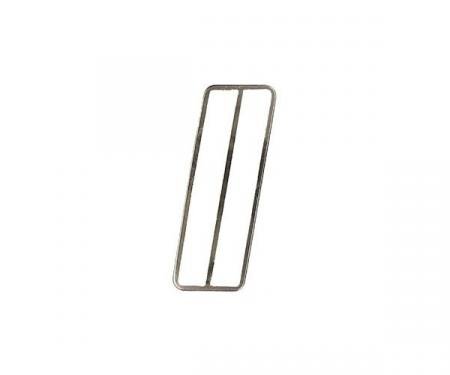 El Camino Gas Pedal Trim, Stainless Steel, 1968-1972