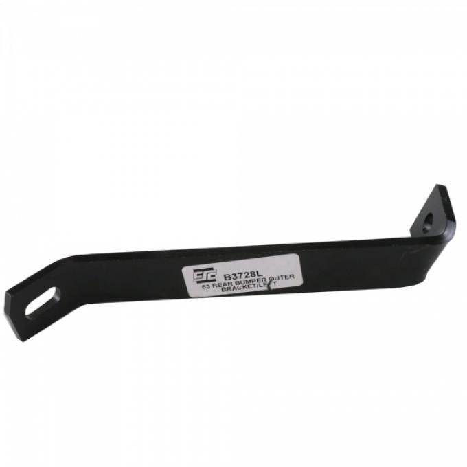 Corvette Bumper Brace, Left, Rear, Outer, 1963