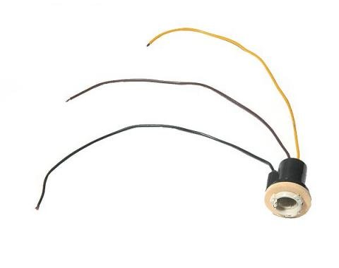 Corvette Taillight, Turn Signal & Stop Light Socket, With Wire, 1975-1982