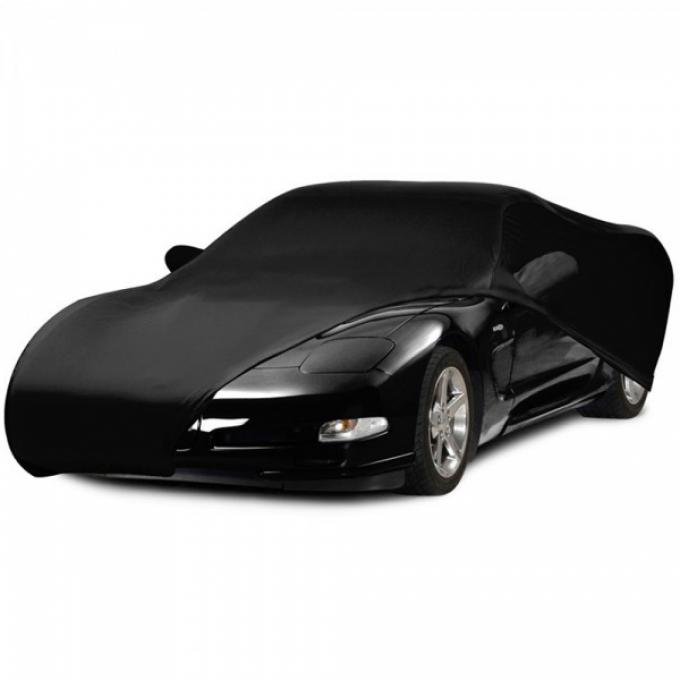 Corvette Onyx Satin Indoor Car Cover, W/FREE Onyx Satin Storage Bag, 1953-2017