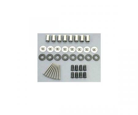 Corvette Luggage Rack Mounting Repair Kit, Stainless Steel,1968-1977