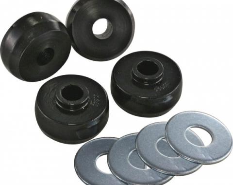 Corvette Rear Spring Cushions, 4 Piece Polyurethane, 1984-1996