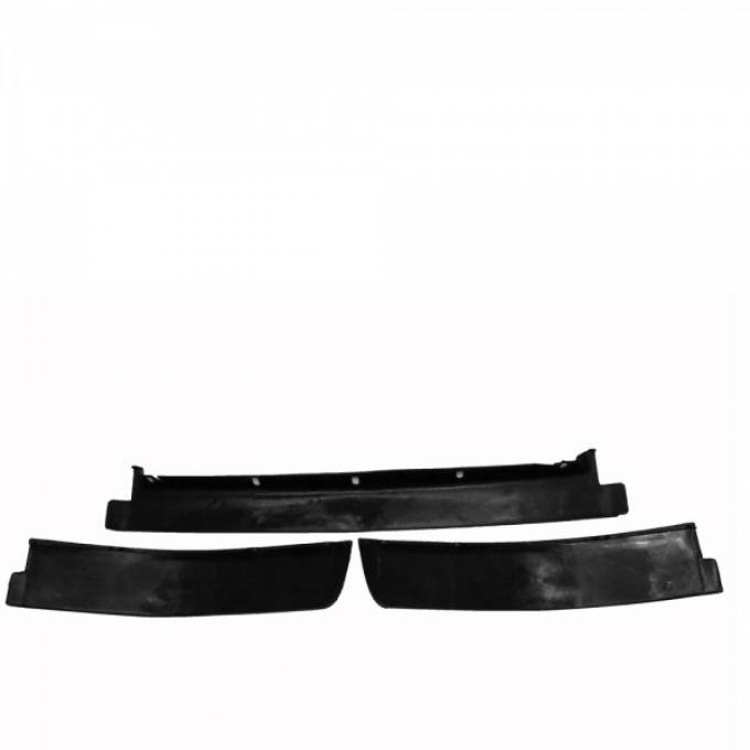 Corvette Front Spoiler, 3 Piece Kit, 1985-1990