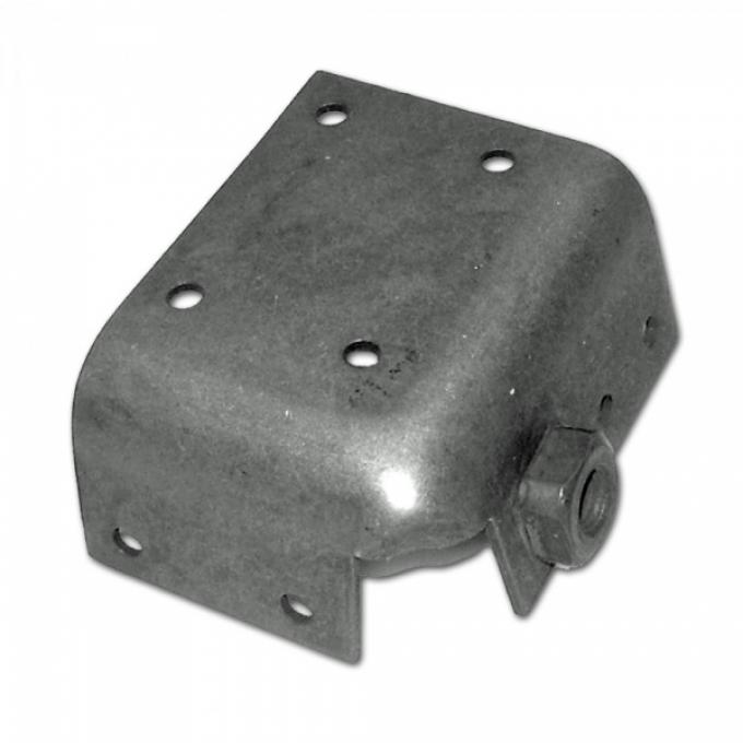 Corvette Outer Seat Belt Reinforcement, Left, 1963