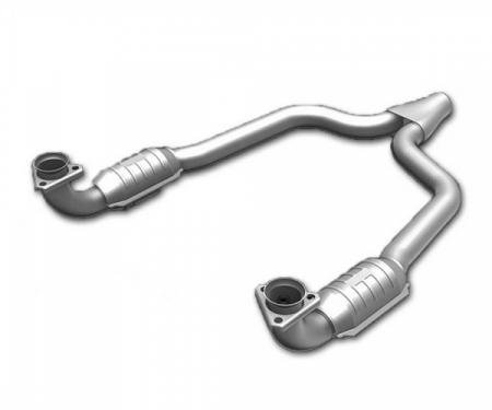 Corvette - Catalytic Converter, California Emissions, Front, 1986-1989