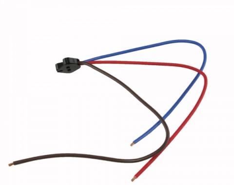 Corvette Power Window/Headlight Opening Switch, Wiring Harness Repair Pigtail, 1963-1982