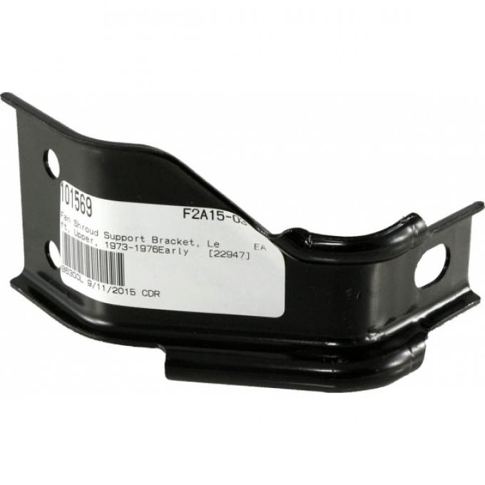 Corvette Fan Shroud Upper Bracket, Left, 1973-1976