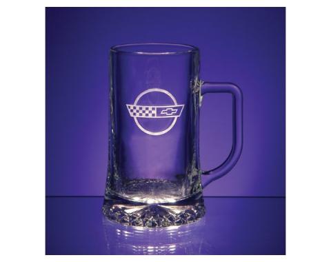 Corvette Crystal Mug Set Of Four, Maxim 17 Ounce, 1953-2013Corvette Designs | Corvette Crystal Mug Set Of Four, Maxim 17 Ounce, 2010-2013Grand Sport Corvette Lettering With Hash Marks