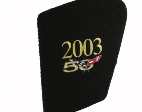 Corvette Hood Liner, With Monogrammed 50th Anniversary Logo,2003