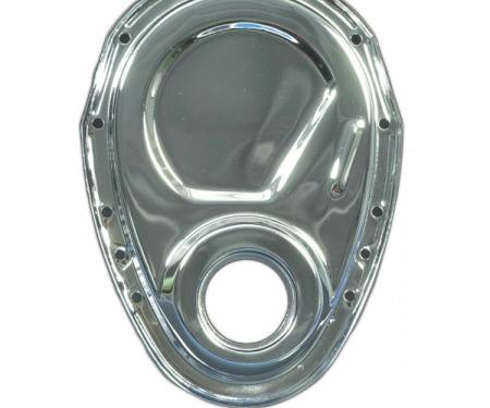 Corvette Timing Chain Cover, 327 Chrome, 1957-1982