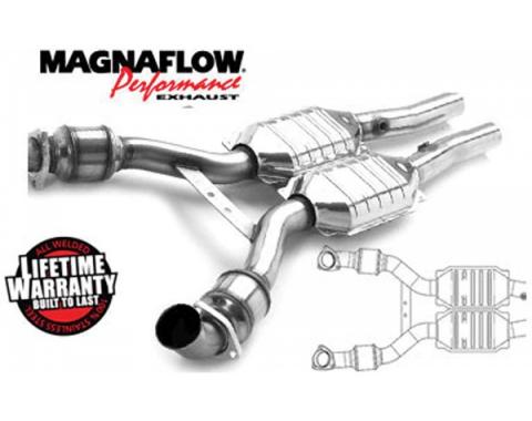 Corvette Y PIpe,Front,Magnaflow,With Cataytic Converters,2004