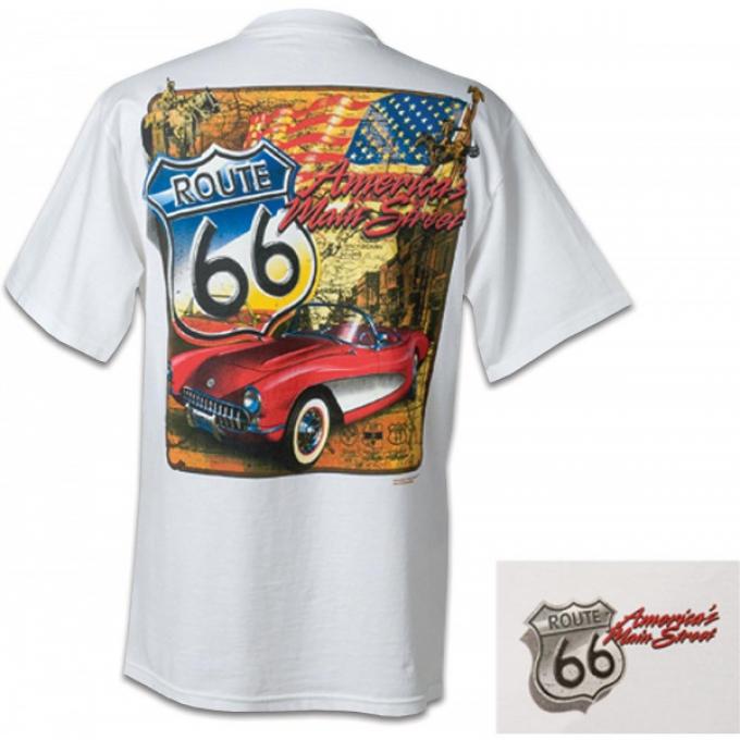 T-Shirt, Route 66 Shield