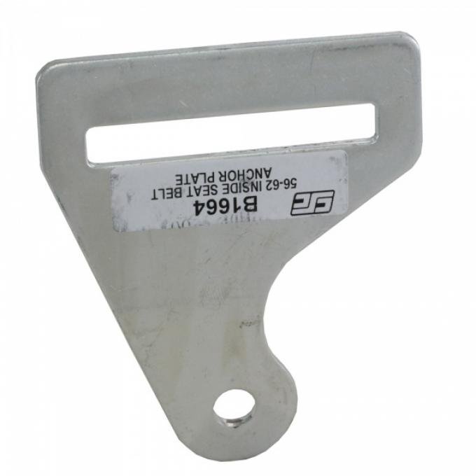 Corvette Seat Belt Anchor Bracket, Lower, 1956-1962