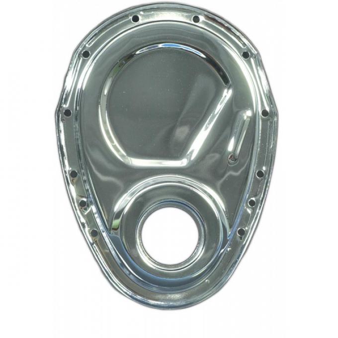 Corvette Timing Chain Cover, 327 Chrome, 1957-1982