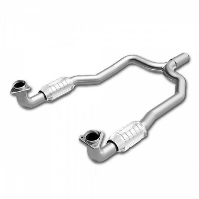 Corvette - Catalytic Converter, Federal Emissions, Front, 1986-1989