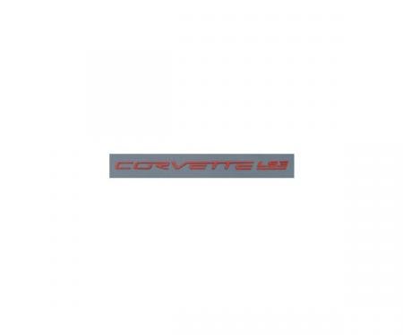 Corvette Fuel Rail Letter Set, LS3, Gloss Red, 2008-2013