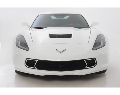 Corvette Front Stainless Steel GT Strada Grille, 2014