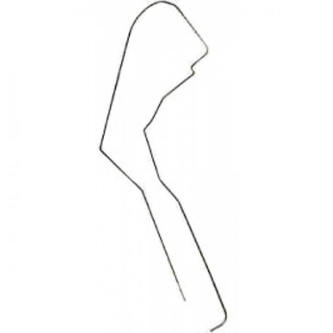 Corvette Stainless Steel Fuel Tank  Return Line,Right Side,1975-1977