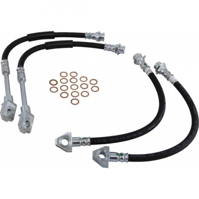 Corvette Brake Hose Set, 1984-1987