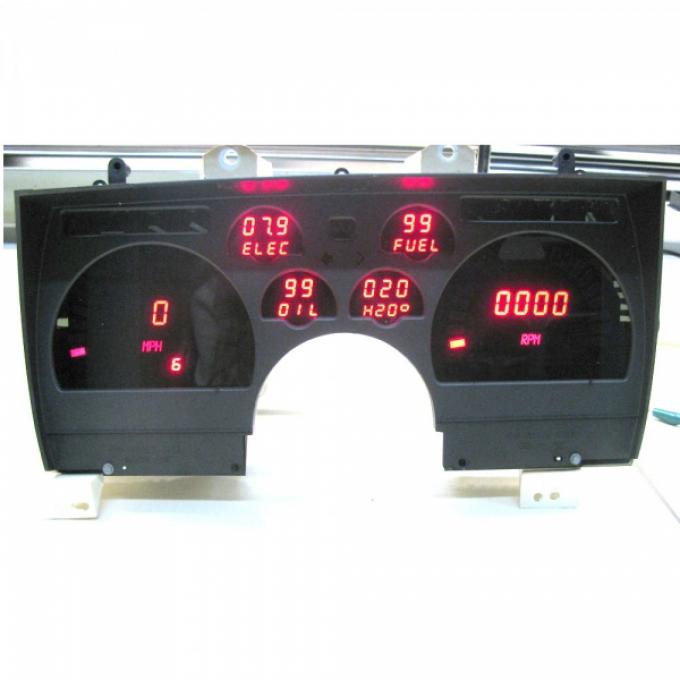 Corvette - LED Digital Replacement Gauge Cluster, 1978-82