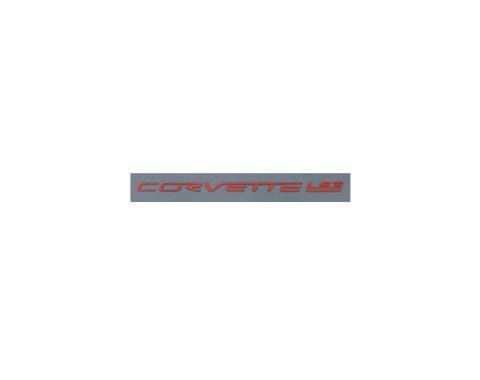 Corvette Fuel Rail Letter Set, LS3, Gloss Red, 2008-2013