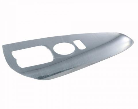 Corvette Door Trim, Brushed Aluminum, Left, 2005-2013