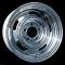 Corvette Rallye Wheel, Chrome 15X8, 1969-1982