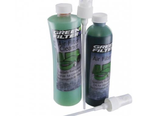Corvette Green Air Filter Cleaner Kit