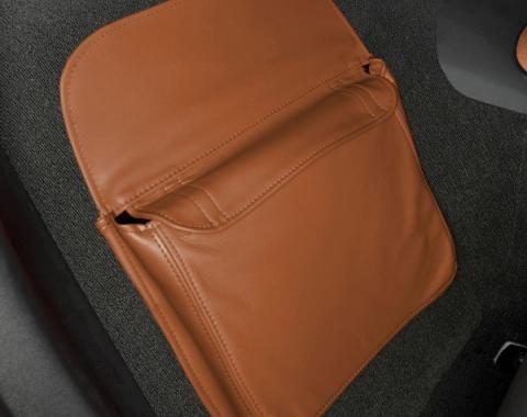 Corvette Leather Route Bag, Solid Color, 2014-2016