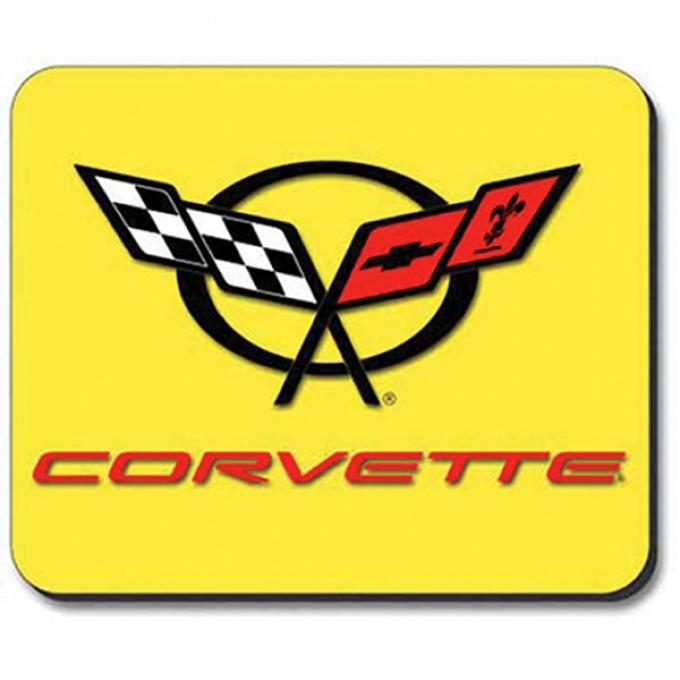 Corvette C5 Logo, Mouse Pad