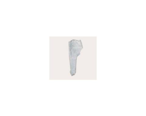 Corvette Quarter Trim Panel, Right, Convertible, White, 1963-1965