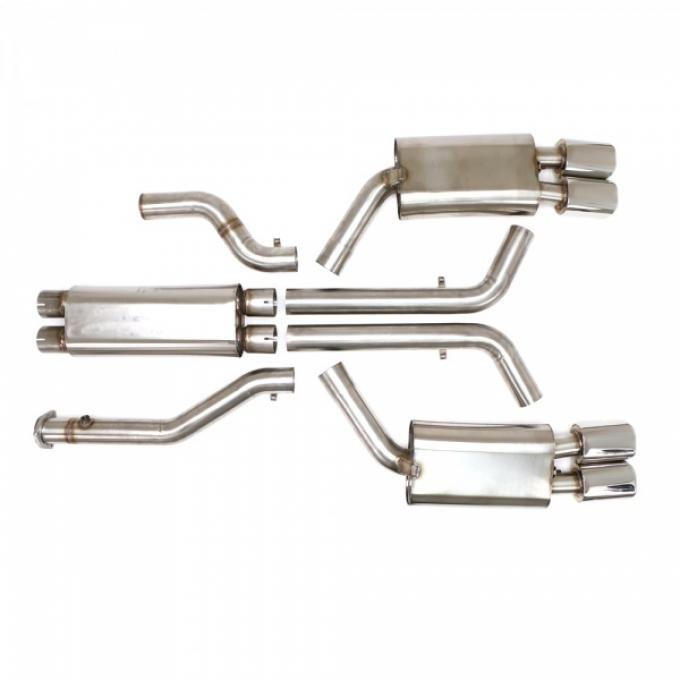 Corvette B&B Triflo Exhaust System, 3" LT4, 1996