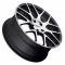 Corvette Wheel, Nurburgring, 19x9'', Silver, One Piece Wheel, 1984-2017