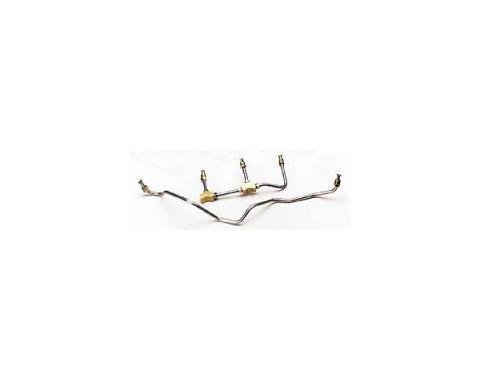Corvette Fuel Line Set, Pump To Carburetor, For Cars With 400hp & 435hp Engines, 1967