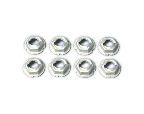 Corvette Taillight Speednuts, 8 Piece, 1961-1967