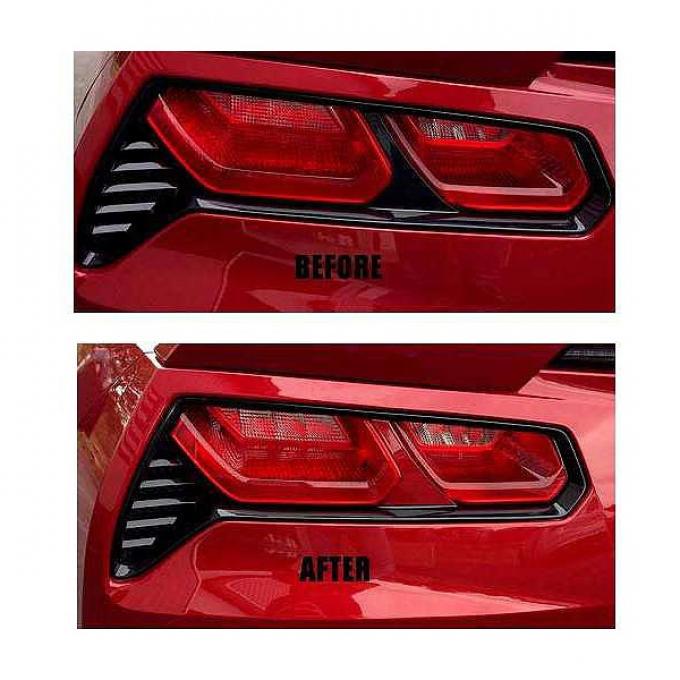 Inserts, Painted Taillight Center Bars, 2014-2017