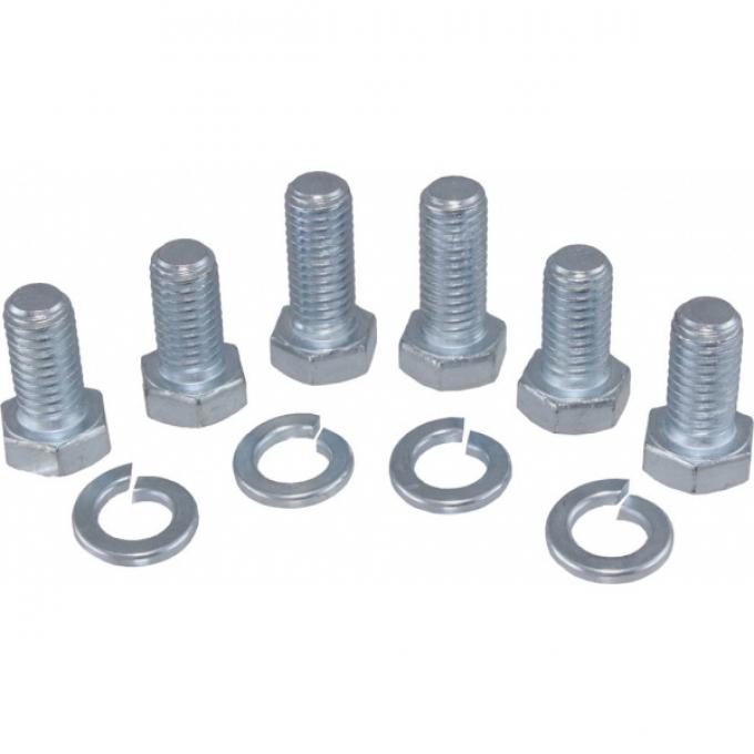 Corvette Seat Belt Bolt Kit, Lap & Shoulder Belt, 1972-1973