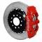 Corvette Stingray Wilwood Aero4 Rear Brake Kit, 4-Piston Caliper Slotted Rotors, 2014-2017