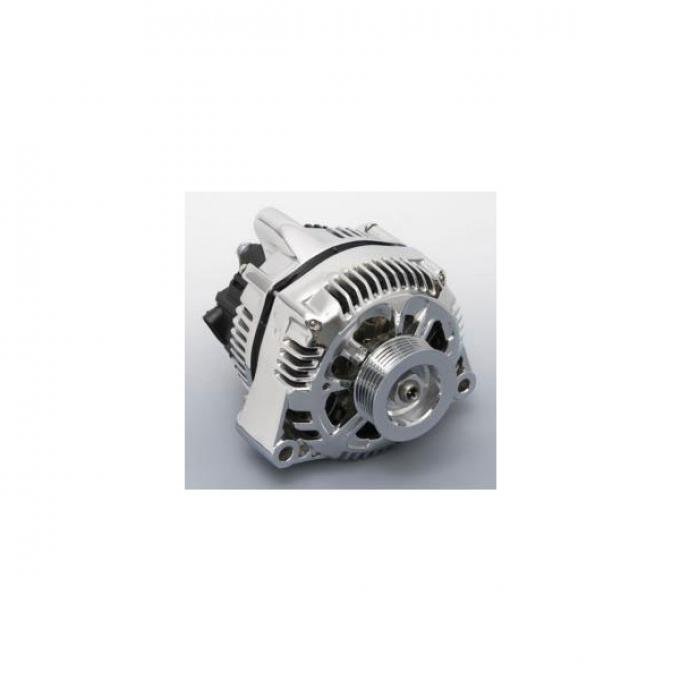 Corvette Alternator, 110 AMP, Chrome, 1997-2004