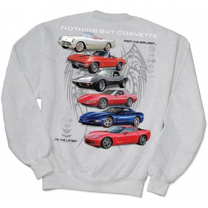 Corvette Sweatshirt, Nothing But Corvette