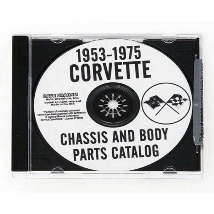 Corvette Factory Assembly Manual Sets, PDF CD-ROM, 1953-1982