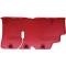 Corvette Fuel Rail Cover, Left, Red, Z06, 1999-2004