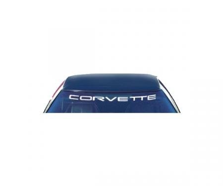 Corvette C4 Windshield Banner Decal, 1984-1996