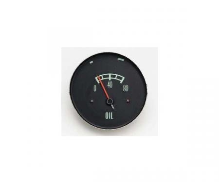 Corvette 80 PSI Oil Pressure Gauge, 1965-1967