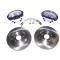 Corvette C4 Brake Upgrade Kit, C5 Rotors & Front Brake Calipers, 1988-1996