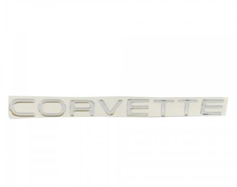 Corvette Front Bumper Letters, 1984-1990