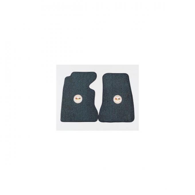 Auto Custom Carpet, Floor Mats, Tuxedo, With Logo| 35881 Corvette 1959-1962