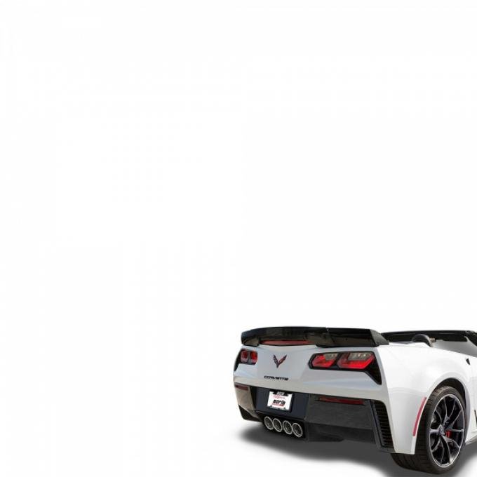 Borla Exhaust Systems With NPP, Borla ATAK Rear Section Exhaust, 4 Rolled Angle Cut Round Tips| 11905 Corvette Z06 2015-2017