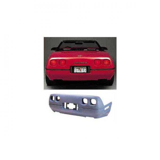 Premier Quality Products, Rear Bumper, Fiberglass, ZR1 Style| 13032Q Corvette 1984-1990